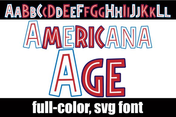 Americana Age: Unlocking Patriotic Typography for Modern Design