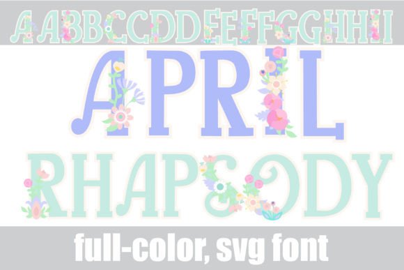 April Rhapsody: Elevate Your Brand with Floral Typography