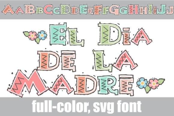Celebrate El Dia De La Madre with Vibrant, Modern Typography