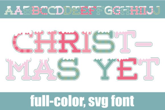 Christmas Yet: Elevating Holiday Design with Colorful Typography