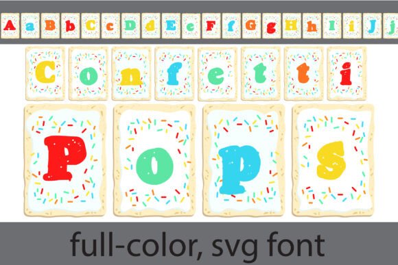 Confetti Pops: Elevate Your Visual Design with Vibrant Typography