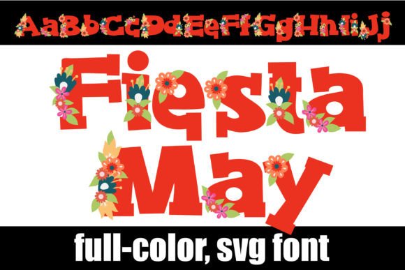 Fiesta May: Vibrant Typography for Modern Design