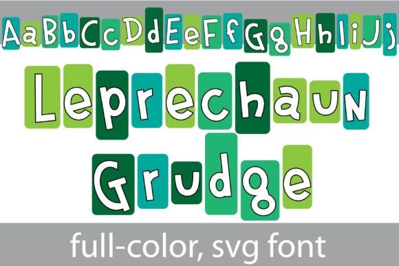 Leprechaun Grudge: A Playful Font for Vibrant Designs