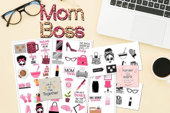 Mom Boss: Typography for Modern Branding