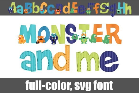 Monster and Me: Unleashing Playful Typography in Design