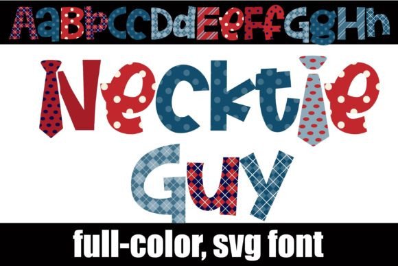 Necktie Guy: Elevate Your Brand with Full-Color Typography