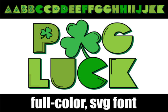Pog Luck: Elevate Your Designs with a Festive Color Font