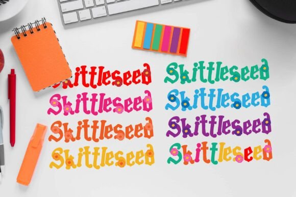 Skittleseed Color: Vibrant Typography for Modern Design