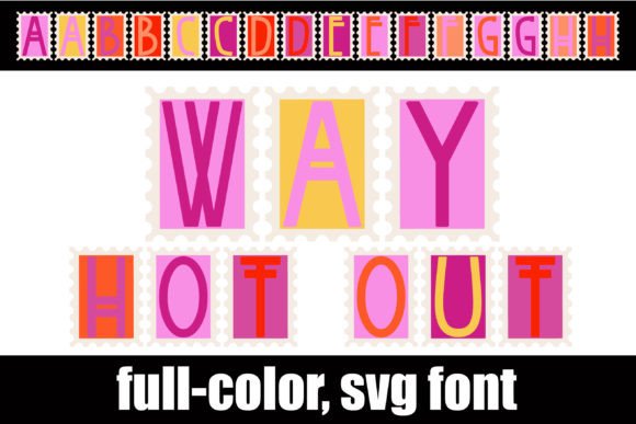 Way Hot Out: Elevate Your Designs with Modern SVG Typography