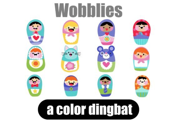 Wobblies: Elevate Your Design with Playful Dingbat Fonts