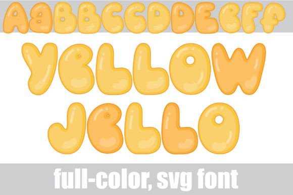 Yellow Jello: A Modern Design Asset for Vibrant Visuals